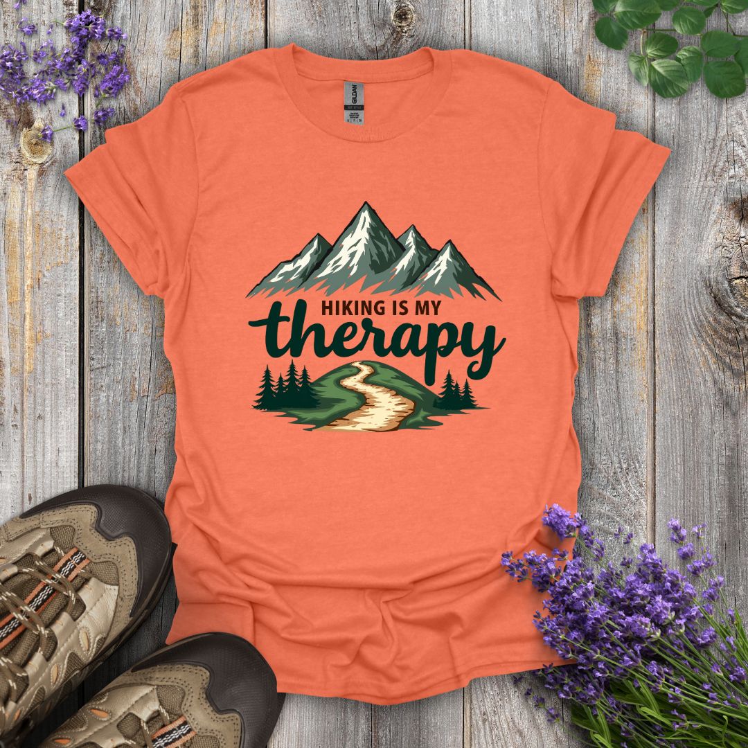 Hiking Is My Therapy T-Shirt