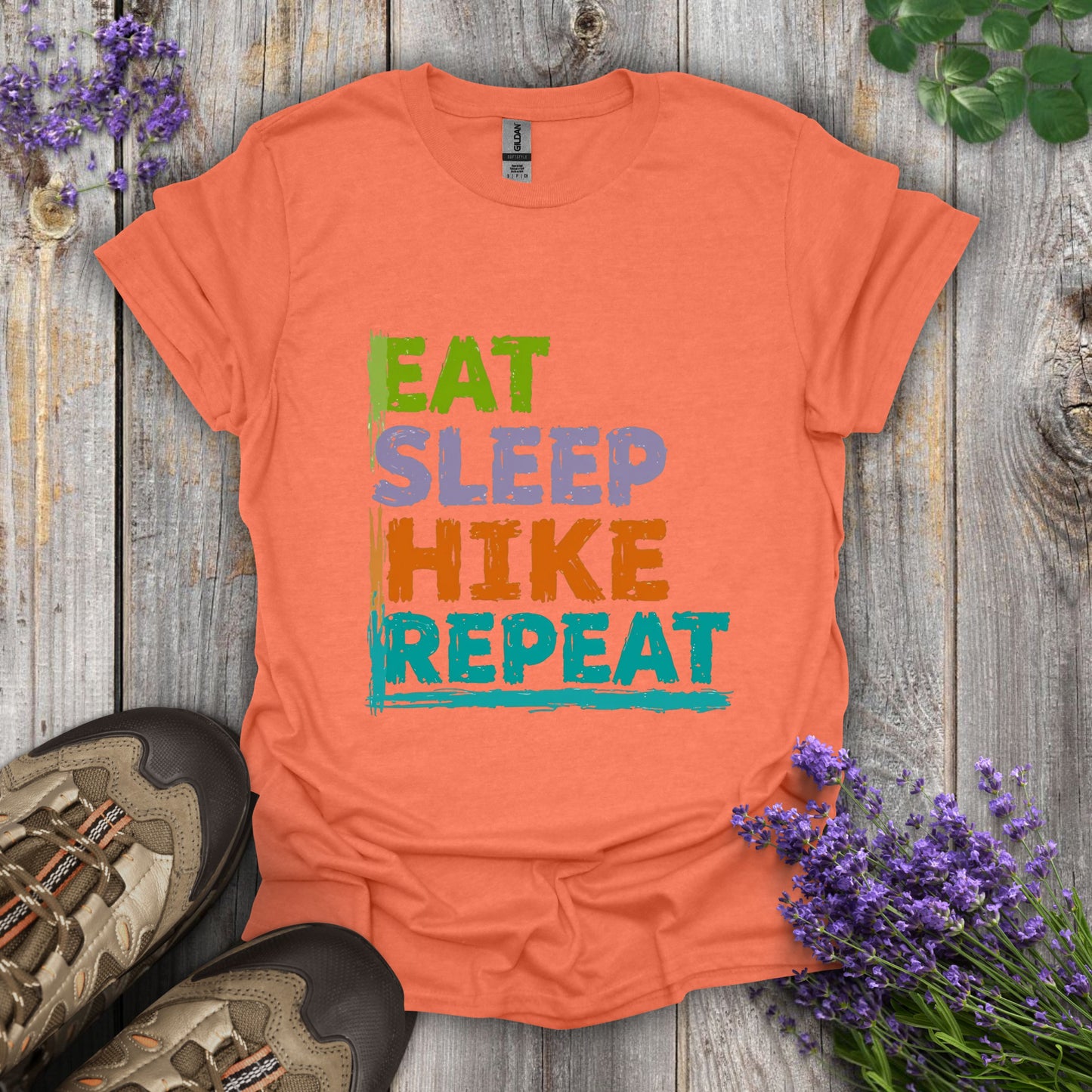 Eat Sleep Hike Repeat T-Shirt