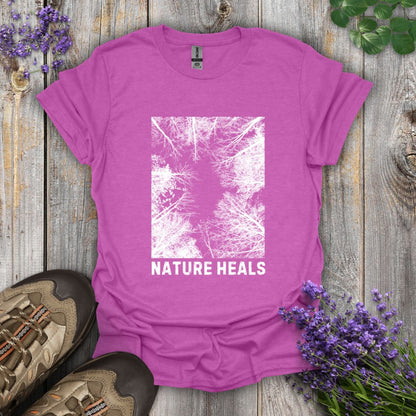 Nature Heals (B&W) T-Shirt