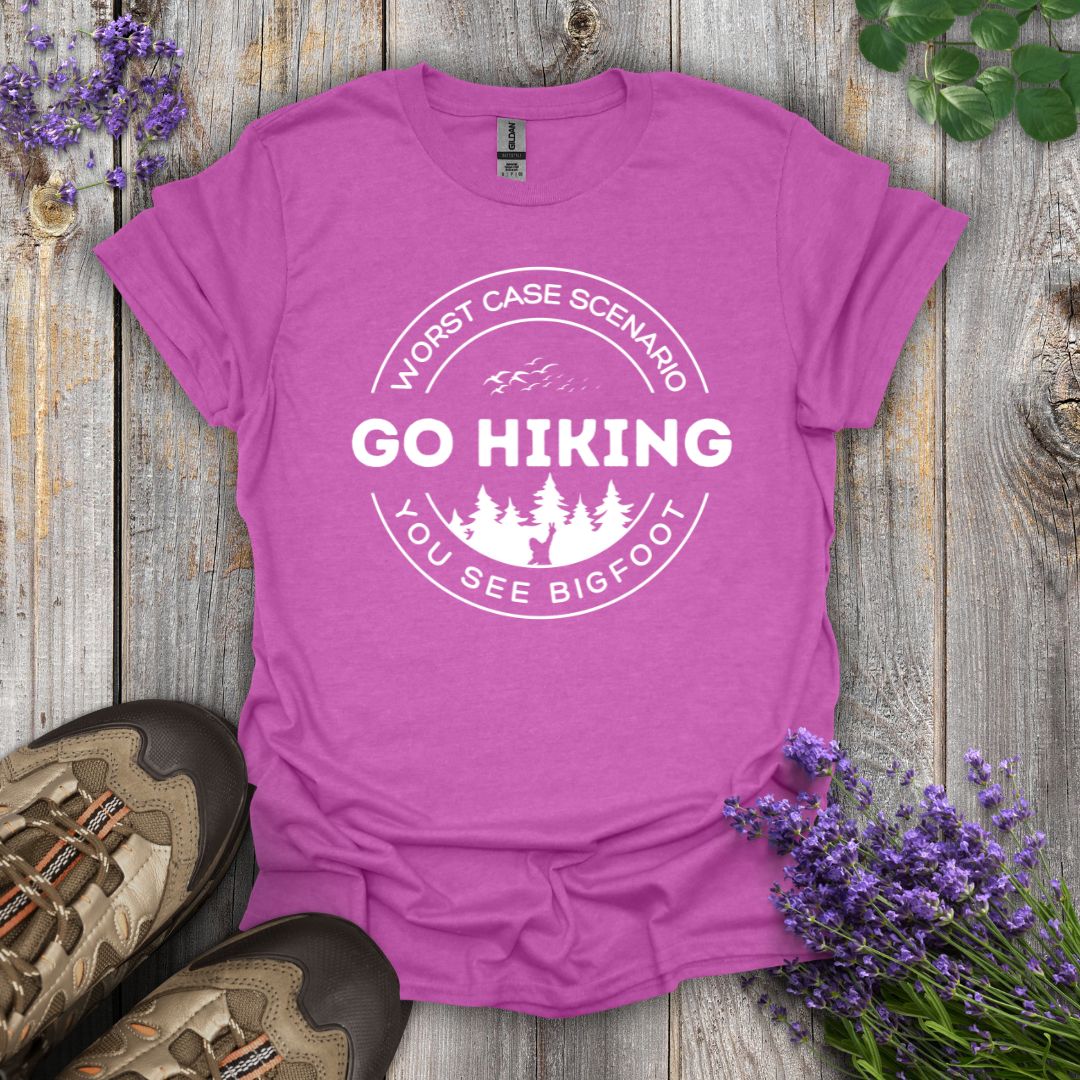 Go Hiking - See Bigfoot T-Shirt