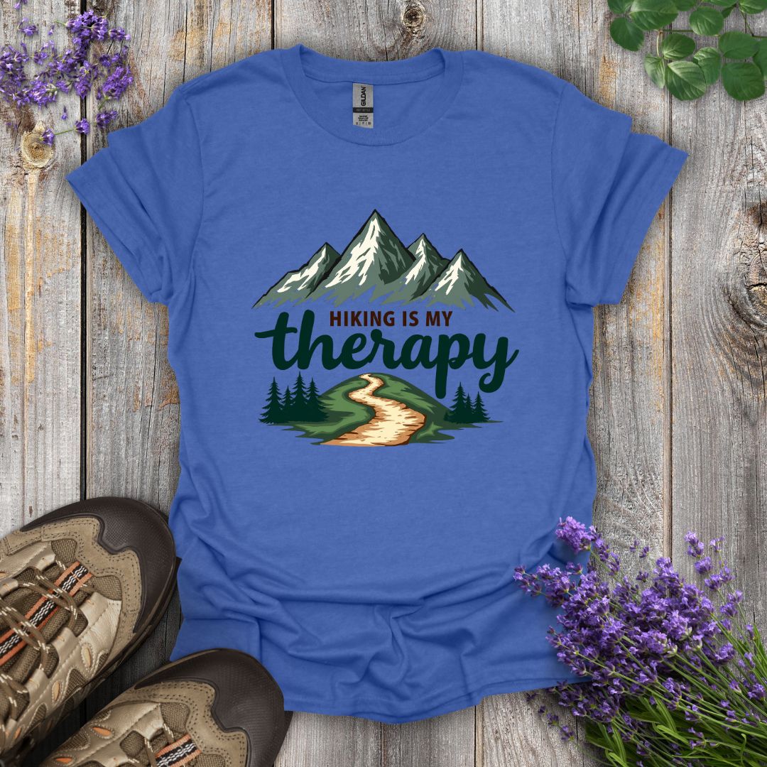 Hiking Is My Therapy T-Shirt