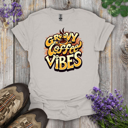Groovy Coffee Vibes T-Shirt