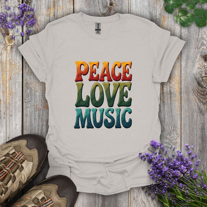 Peace Love Music T-Shirt