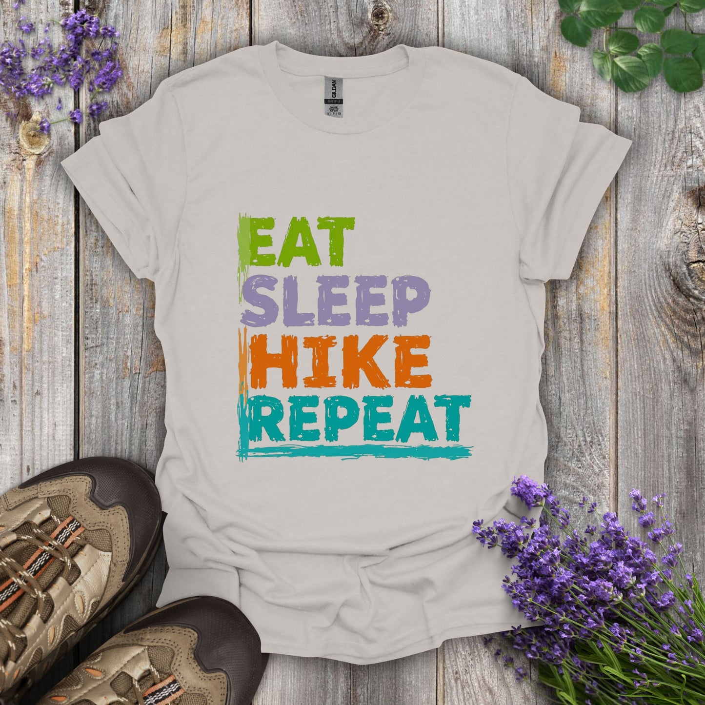 Eat Sleep Hike Repeat T-Shirt