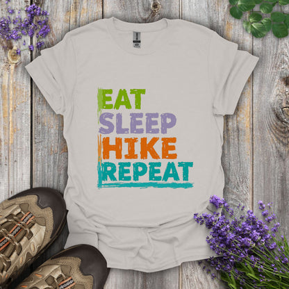 Eat Sleep Hike Repeat T-Shirt