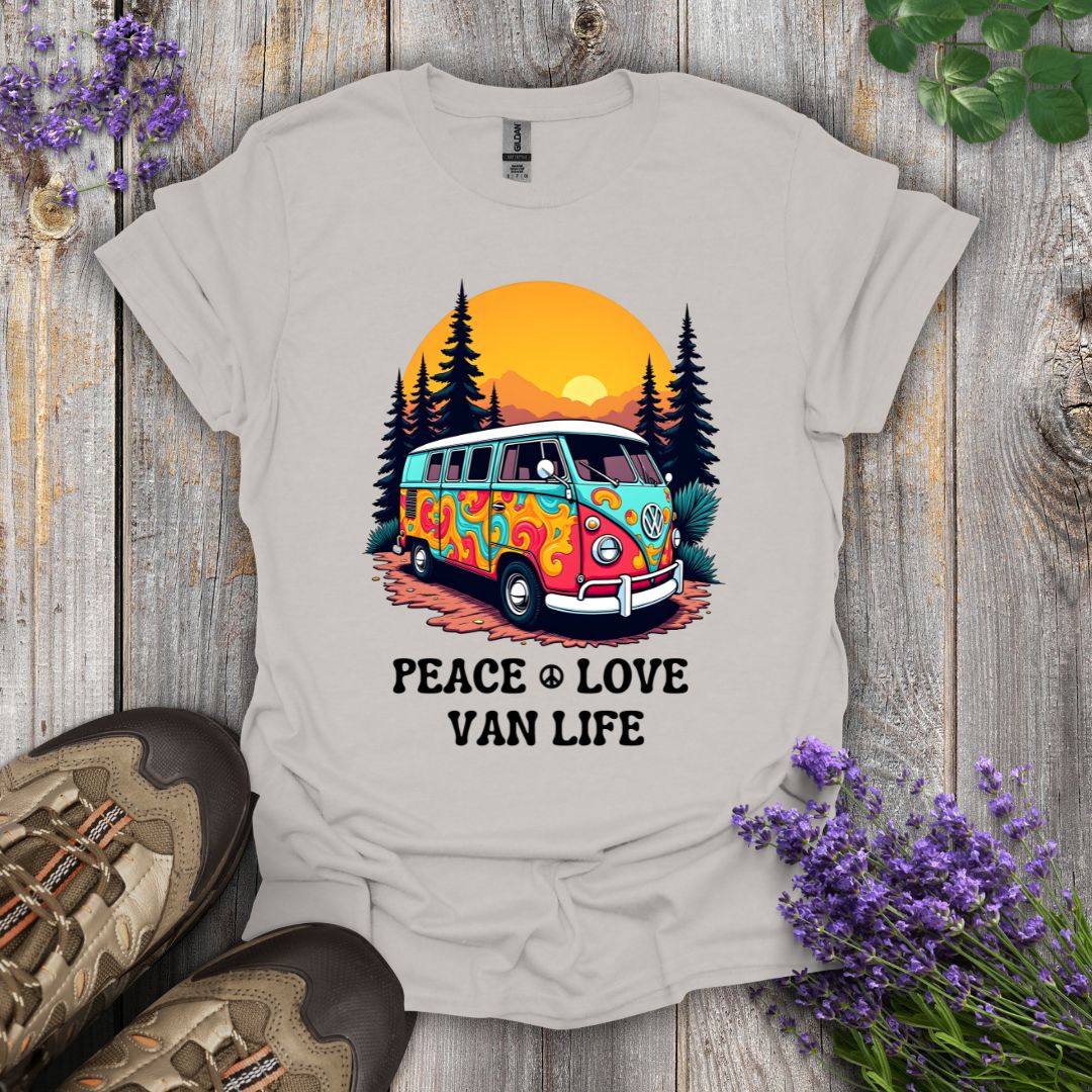 Peace Love Van Life T-Shirt