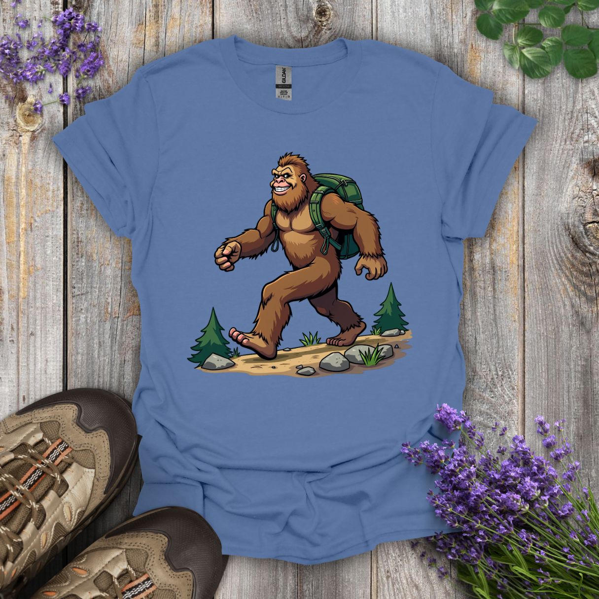 Bigfoot Hiker T-Shirt