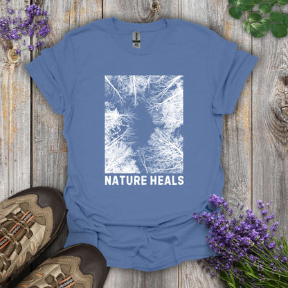 Nature Heals (B&W) T-Shirt