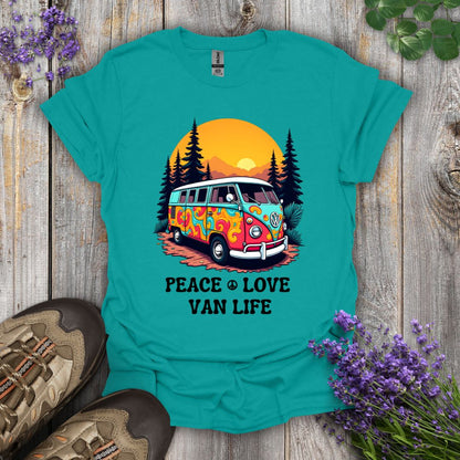 Peace Love Van Life T-Shirt