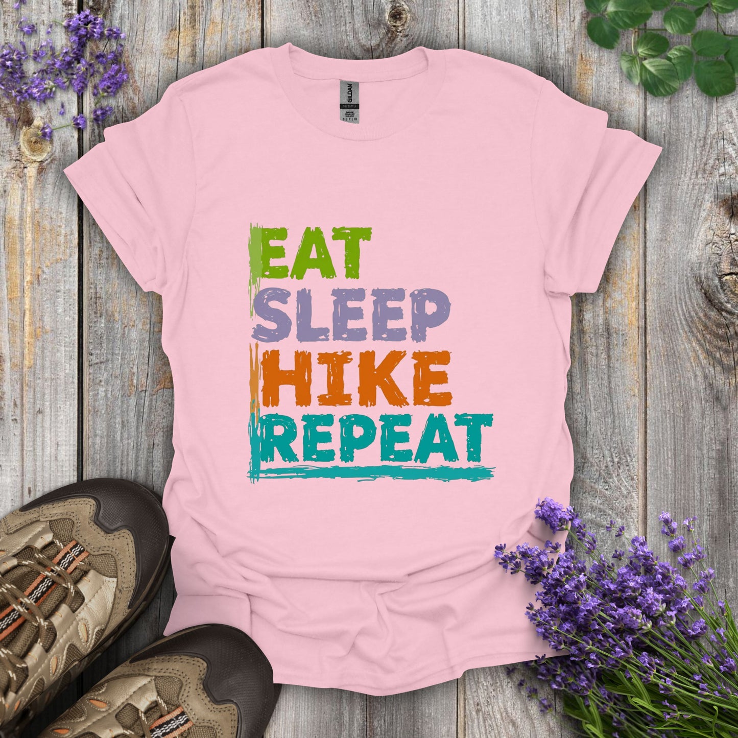 Eat Sleep Hike Repeat T-Shirt