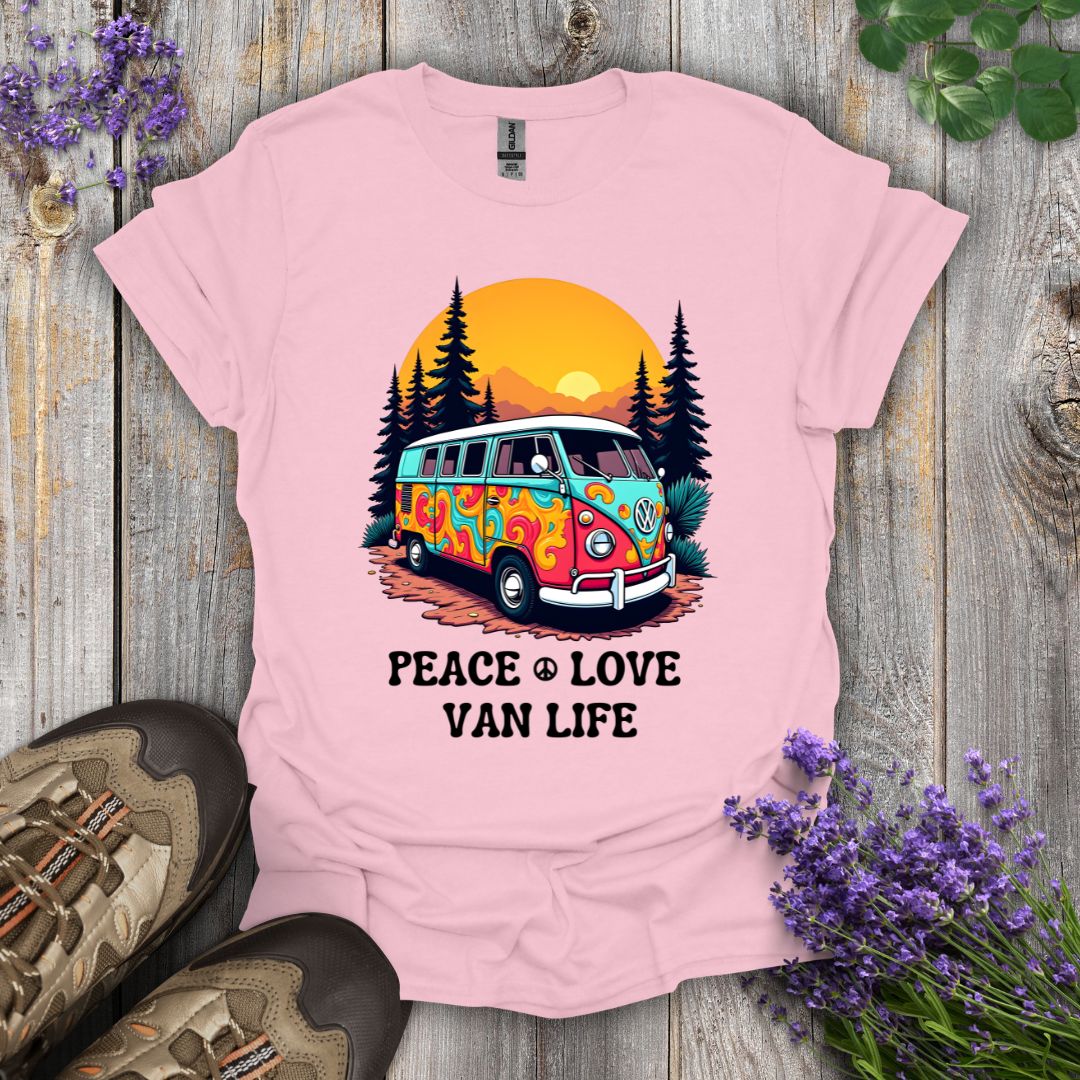 Peace Love Van Life T-Shirt