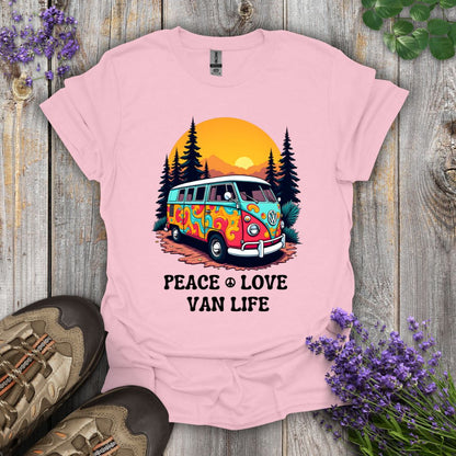 Peace Love Van Life T-Shirt