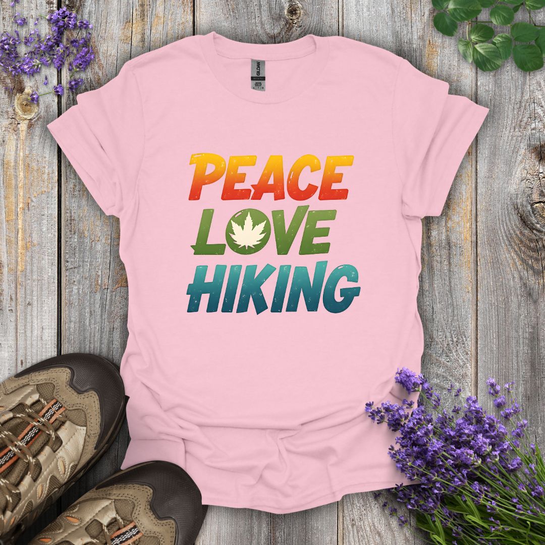 Peace Love Hiking T-Shirt