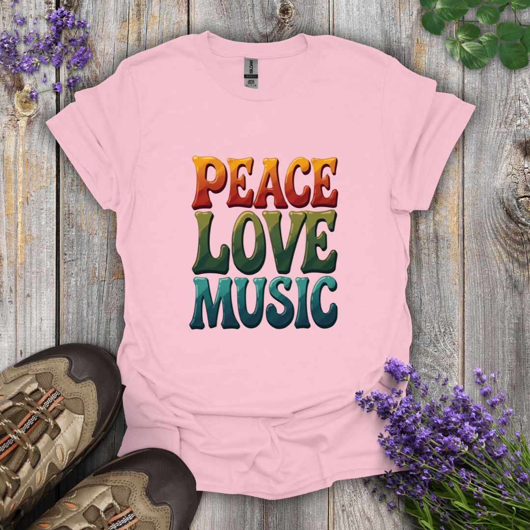 Peace Love Music T-Shirt