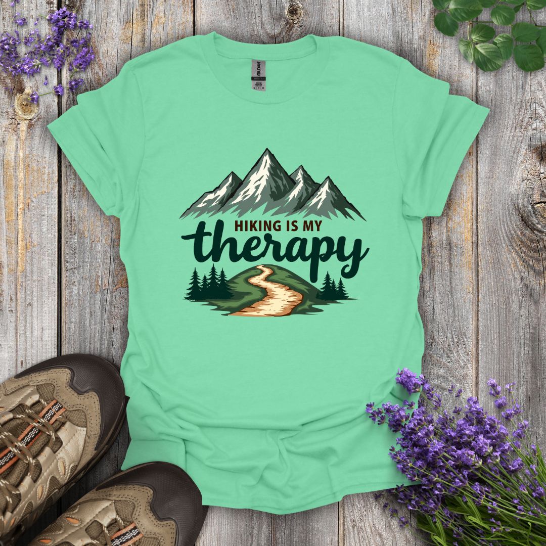 Hiking Is My Therapy T-Shirt