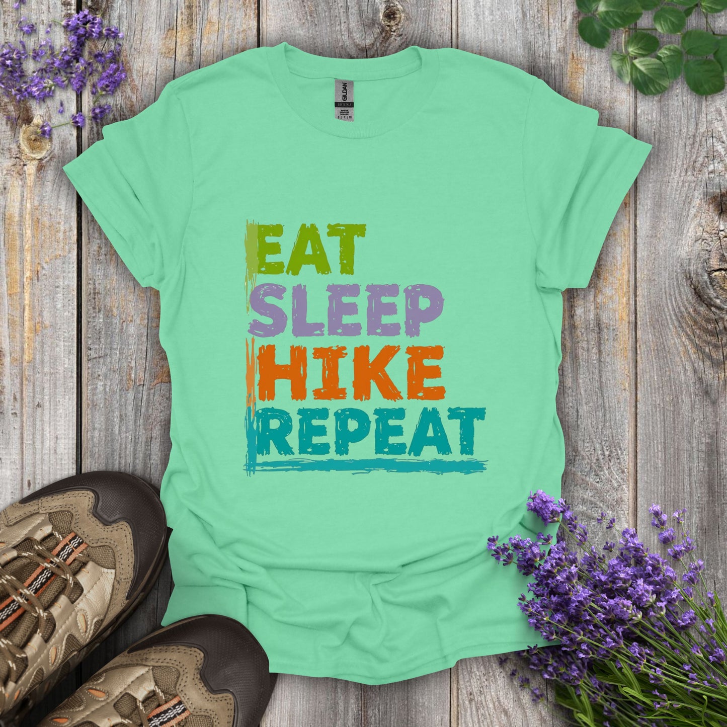 Eat Sleep Hike Repeat T-Shirt