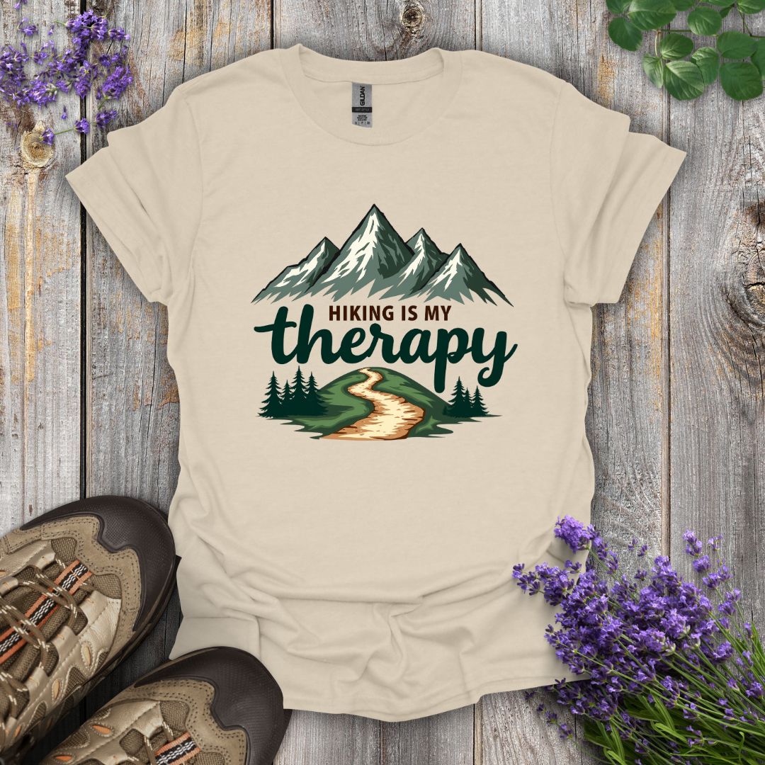 Hiking Is My Therapy T-Shirt