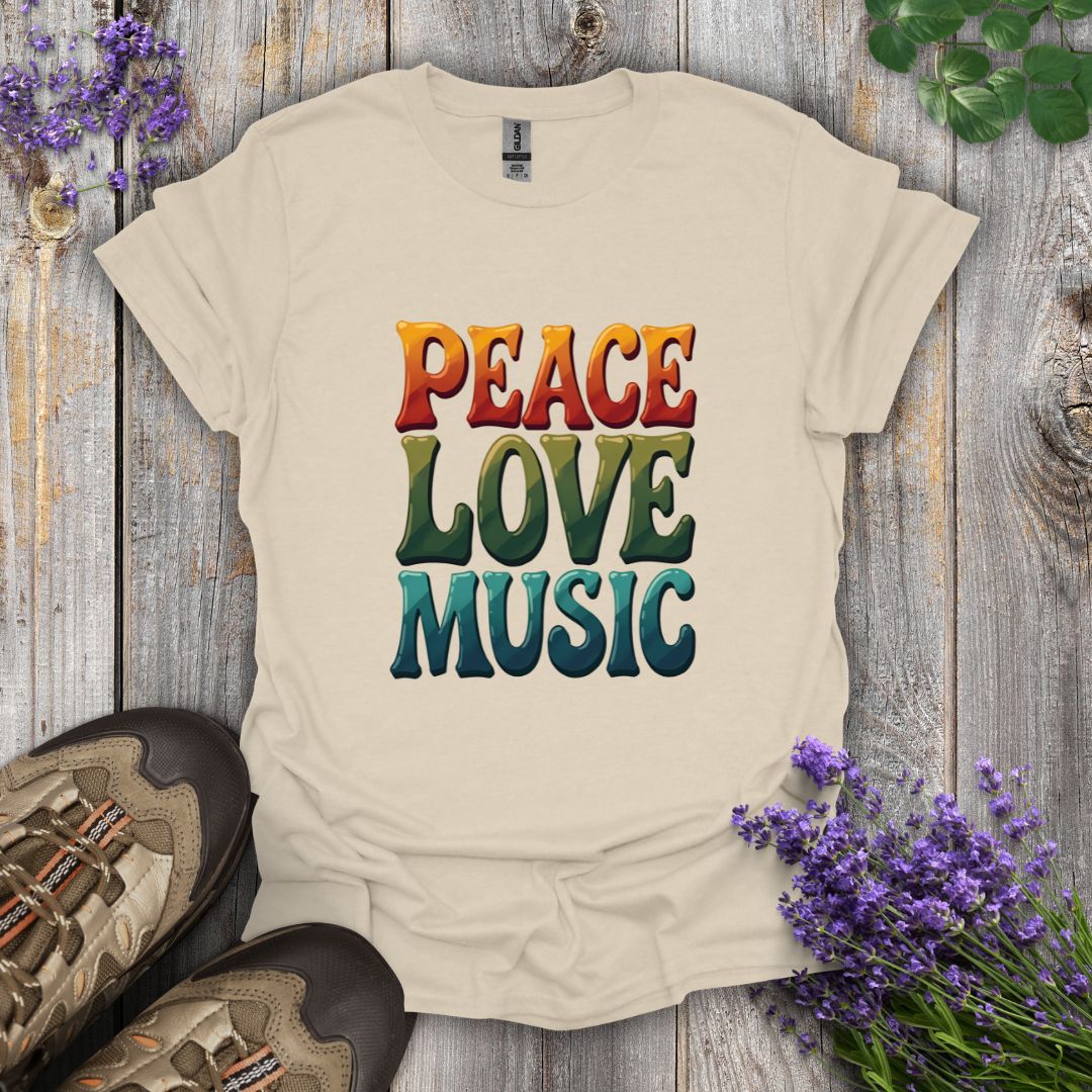 Peace Love Music T-Shirt