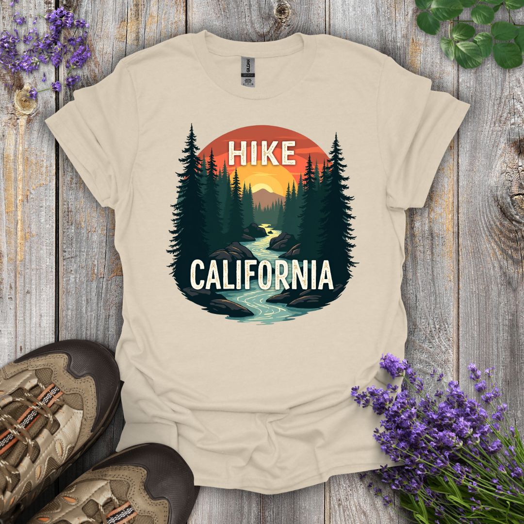 Hike California Sunset T-Shirt