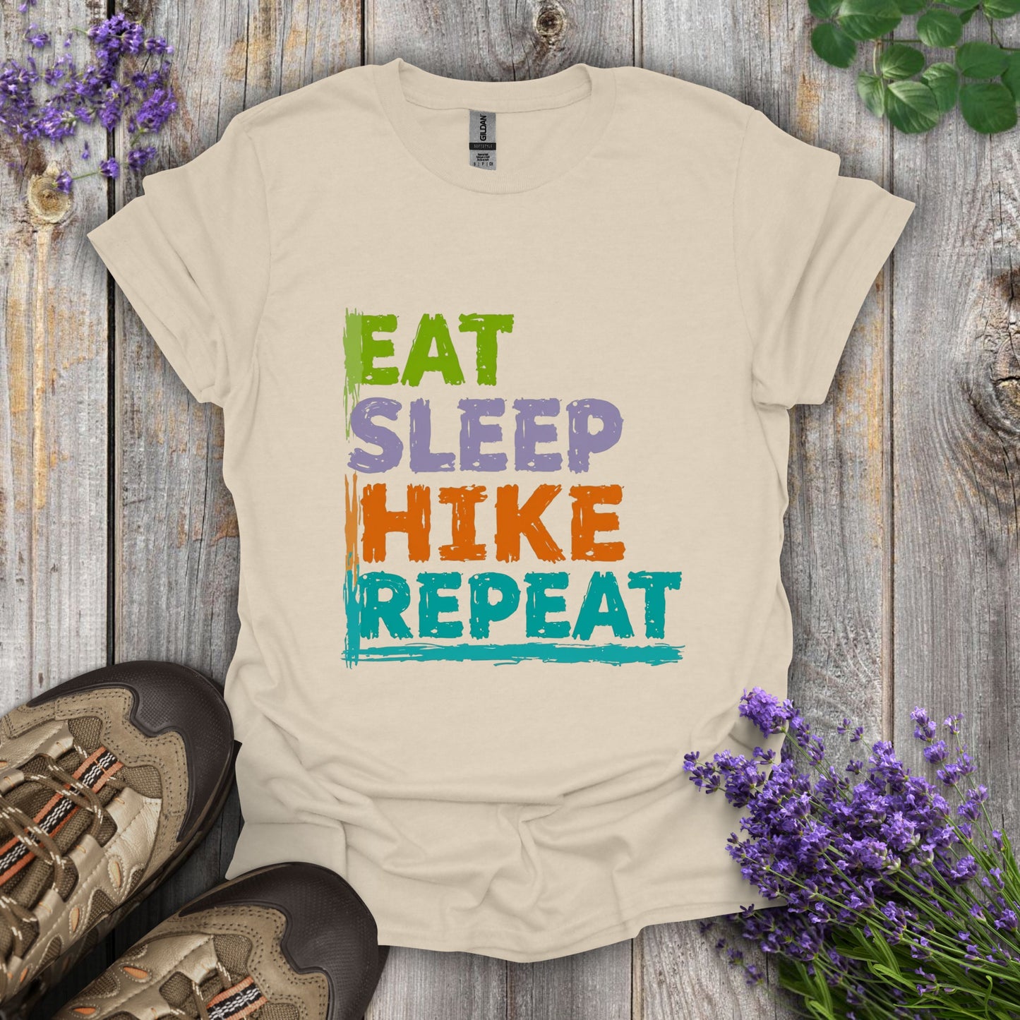 Eat Sleep Hike Repeat T-Shirt