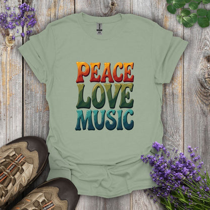 Peace Love Music T-Shirt