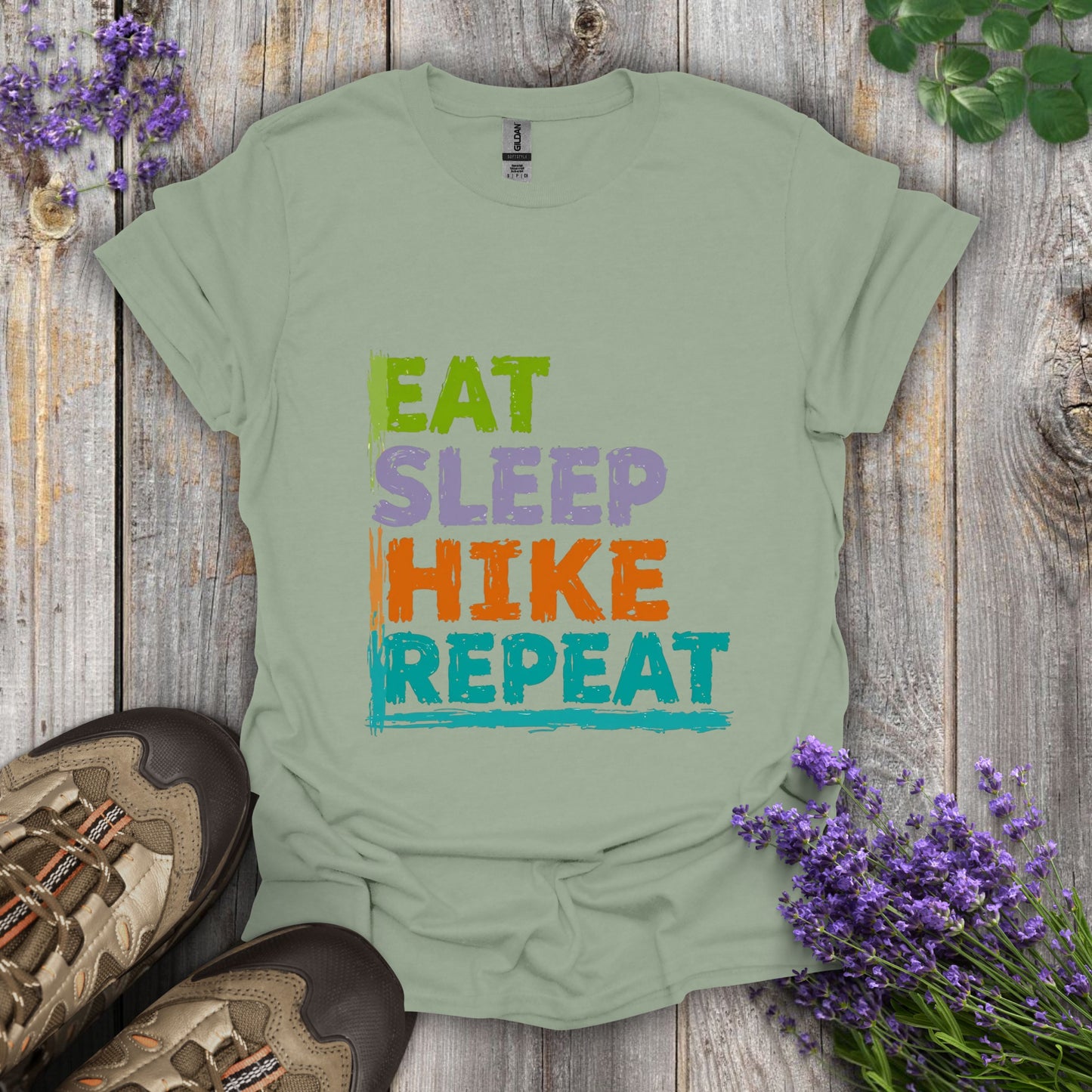Eat Sleep Hike Repeat T-Shirt