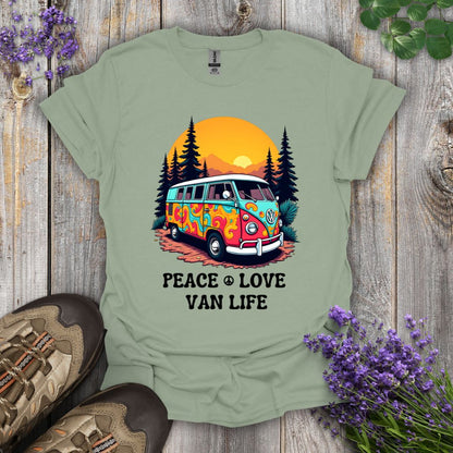 Peace Love Van Life T-Shirt