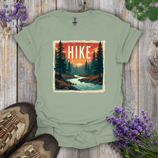 Hike California Mountains T-Shirt