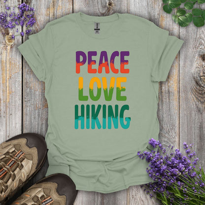 Peace Love Hiking T-Shirt