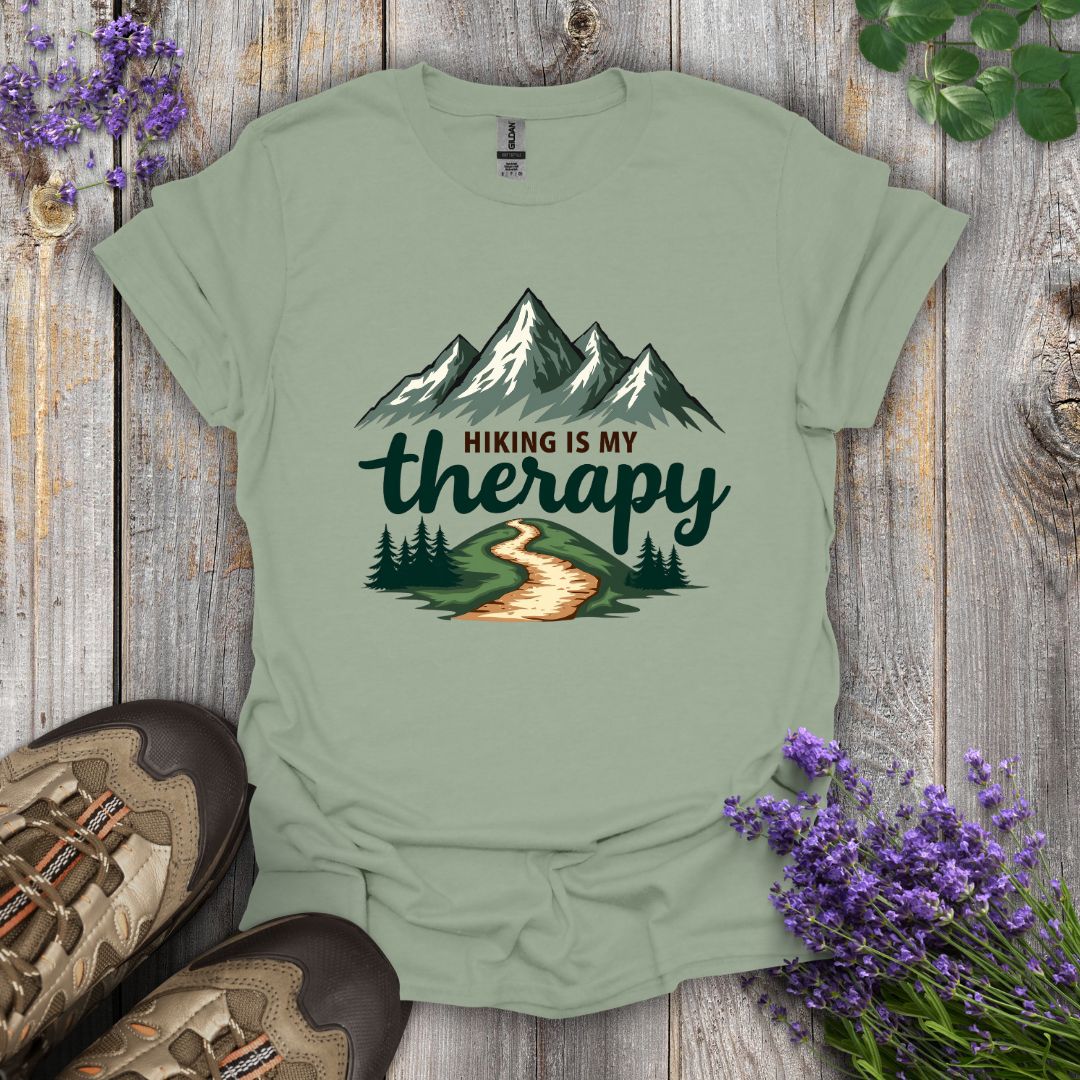 Hiking Is My Therapy T-Shirt