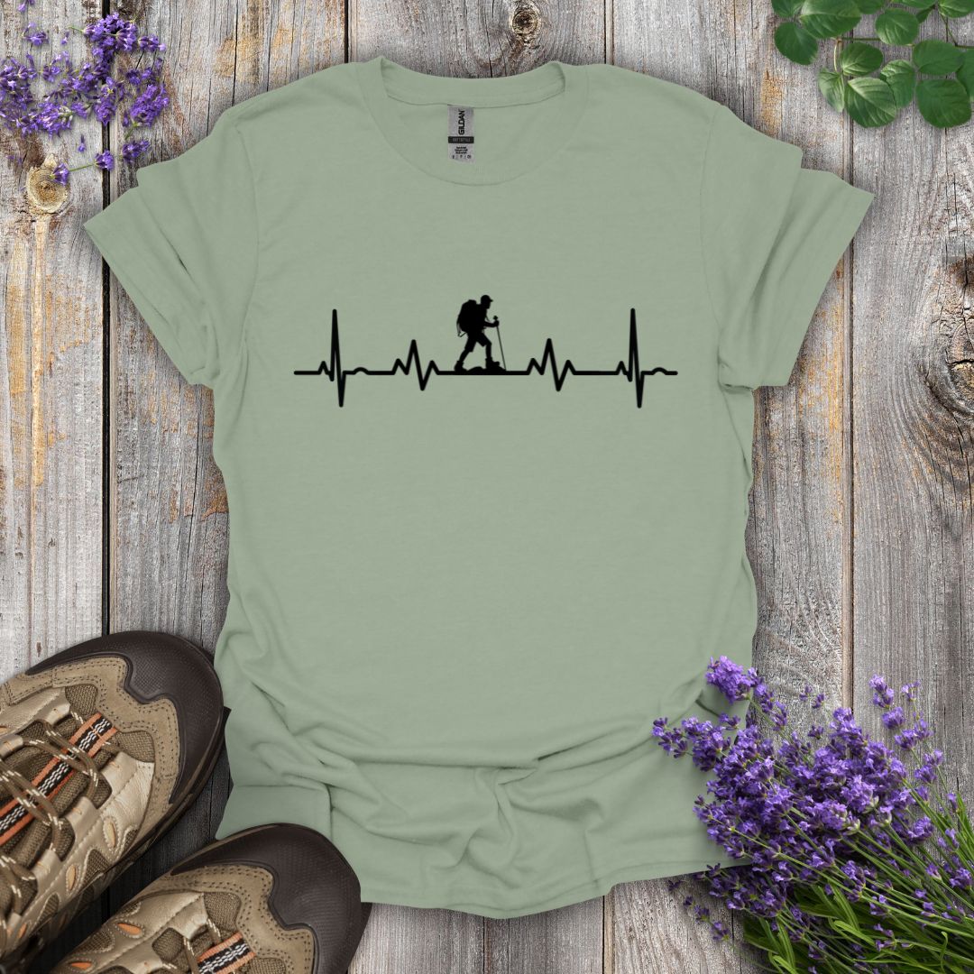 Hiker Heartbeat T-Shirt