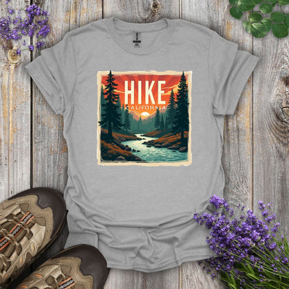 Hike California Mountains T-Shirt