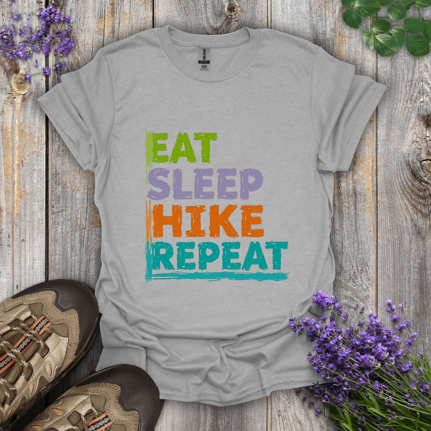 Eat Sleep Hike Repeat T-Shirt