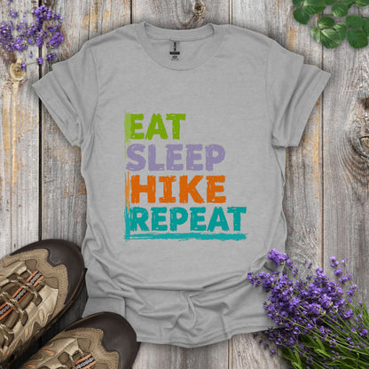Eat Sleep Hike Repeat T-Shirt
