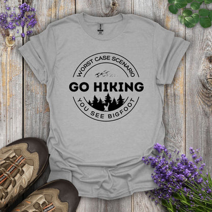 Go Hiking - See Bigfoot T-Shirt
