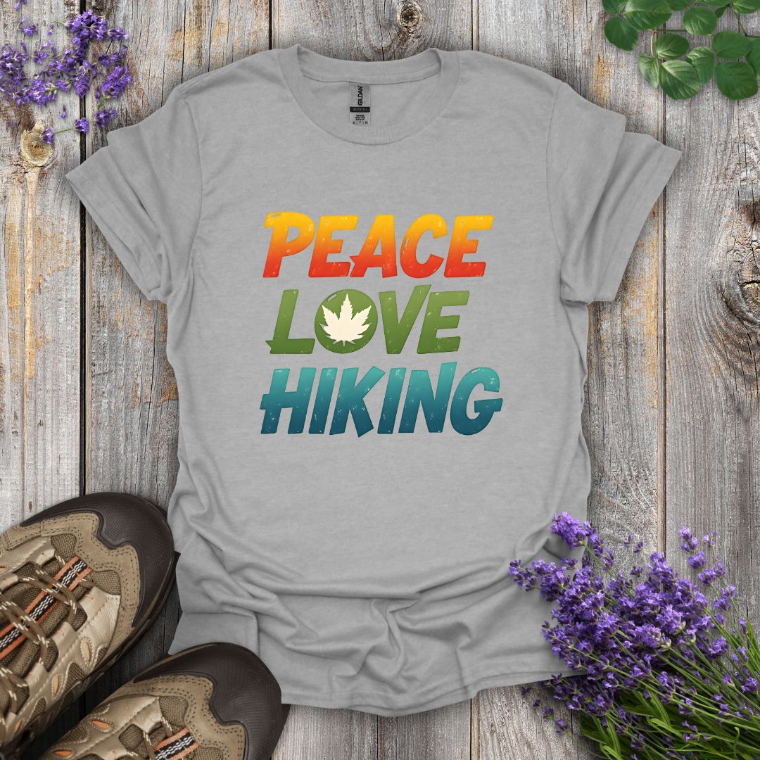 Peace Love Hiking T-Shirt
