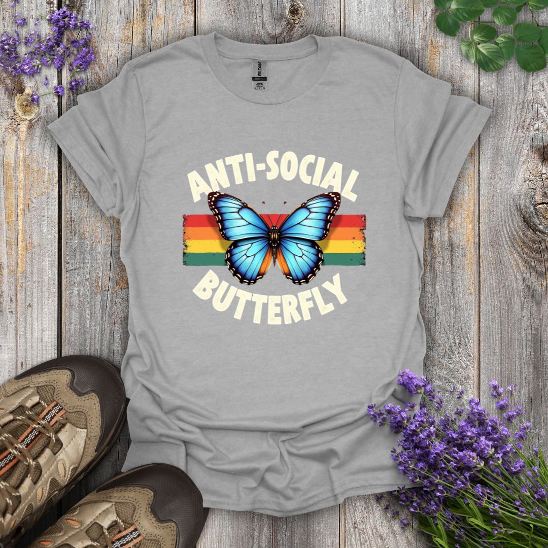 Anti-Social Butterfly T-Shirt