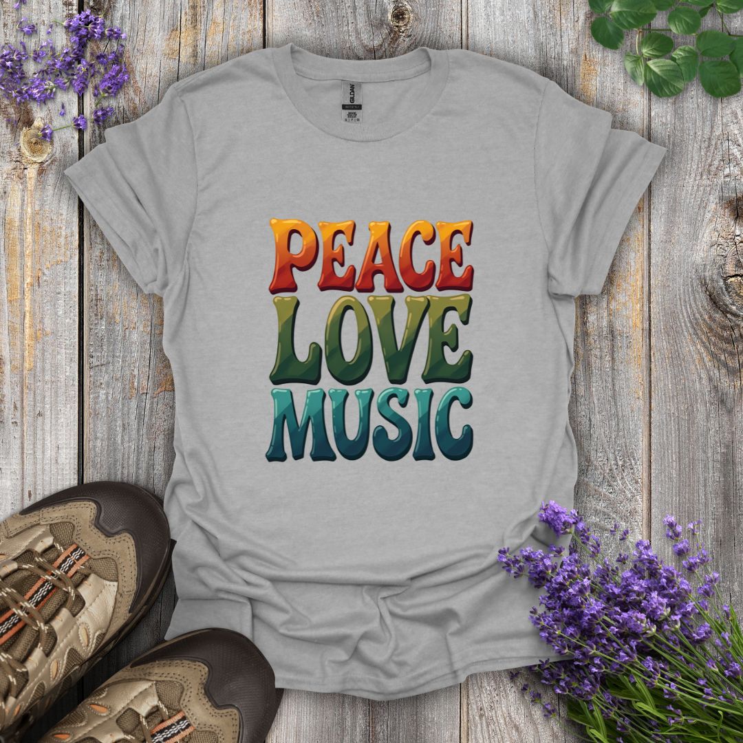 Peace Love Music T-Shirt
