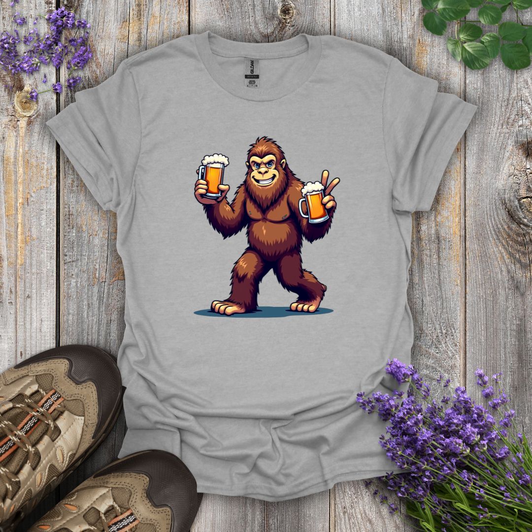 Bigfoot Cheers T-Shirt
