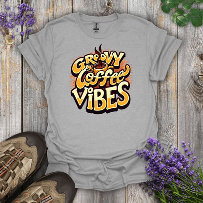 Groovy Coffee Vibes T-Shirt