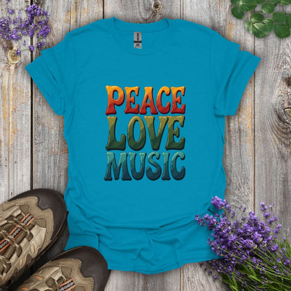 Peace Love Music T-Shirt