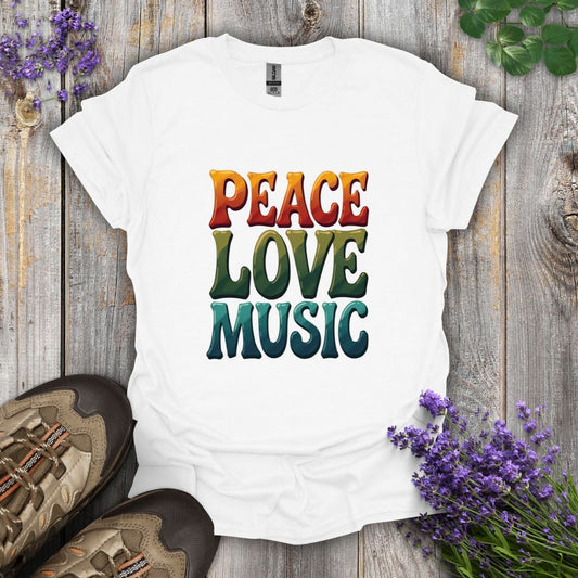 Peace Love Music T-Shirt