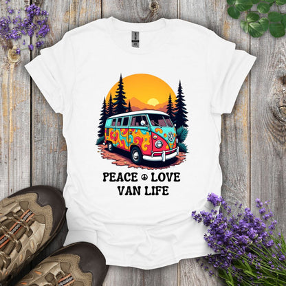 Peace Love Van Life T-Shirt