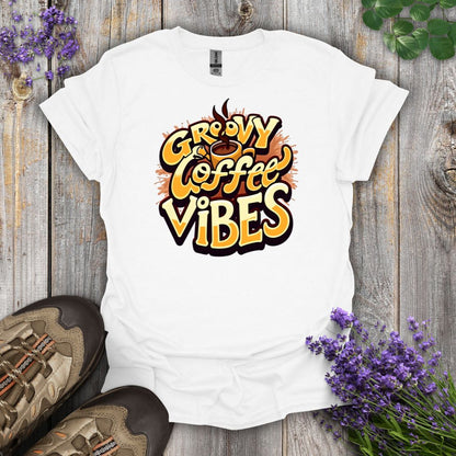 Groovy Coffee Vibes T-Shirt
