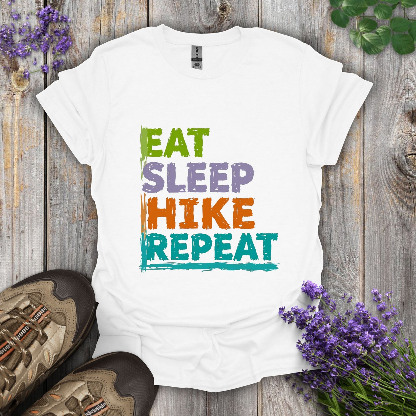 Eat Sleep Hike Repeat T-Shirt