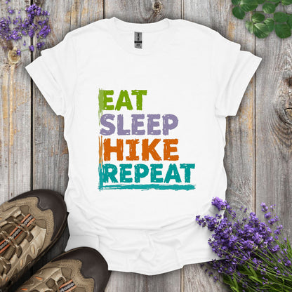 Eat Sleep Hike Repeat T-Shirt
